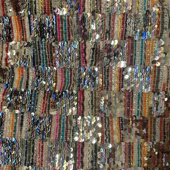 Nasty Gal Multicolored Sequin Dress NWT, perfect for Eras Tour! Size 10 - Picture 3 of 7